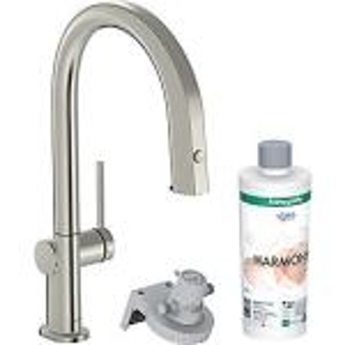 Hansgrohe aqittura m91 filtersystem 210, udtrækstud, 1jet, sbox, starter set, rf stål finish