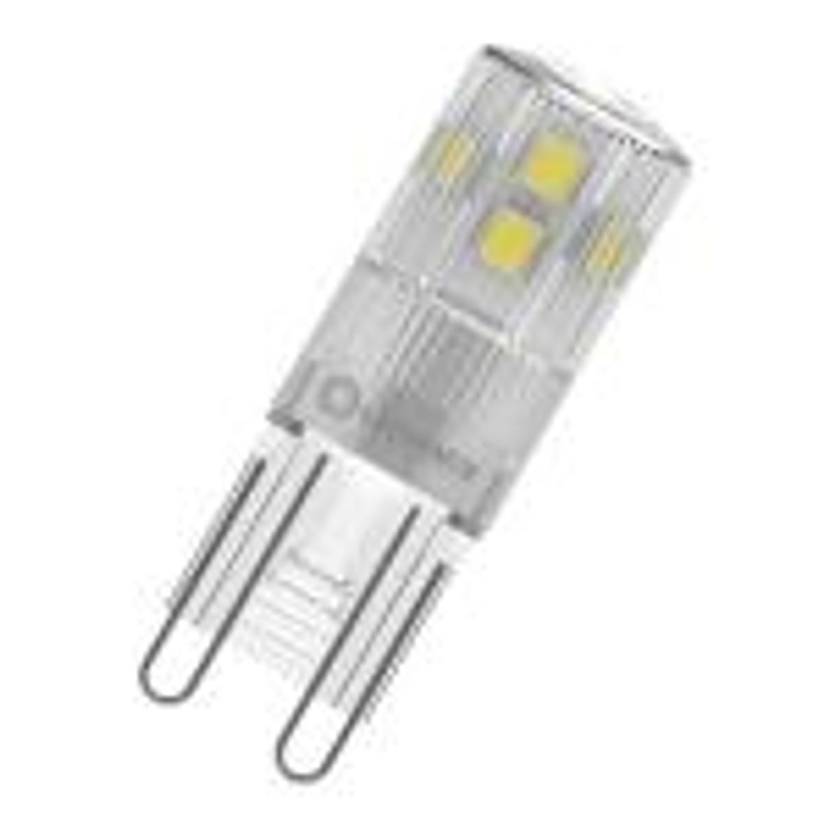 LEDVANCE G9 LED PIN klar, 1,9W/827 - varm hvid, (200 lumen), ikke dæmpbar, (=20w), stiftpære