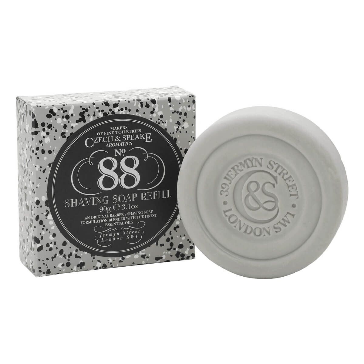 Czech & Speake No. 88, Barbersæbe Refill, 90 gr.