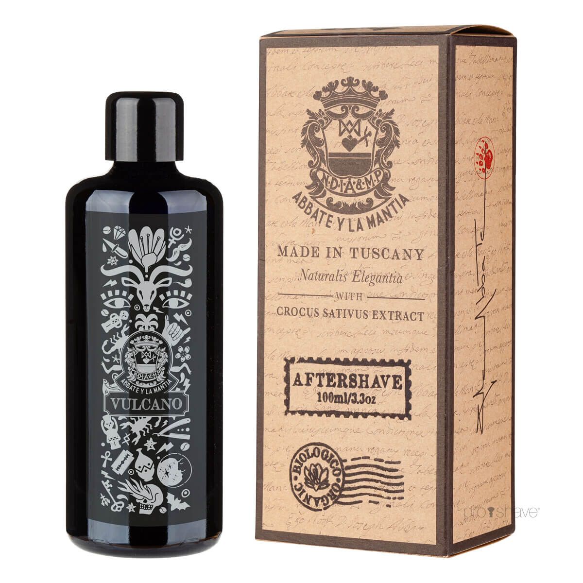 Abbate Y La Mantia Aftershave Lotion, Vulcano, 100 ml.