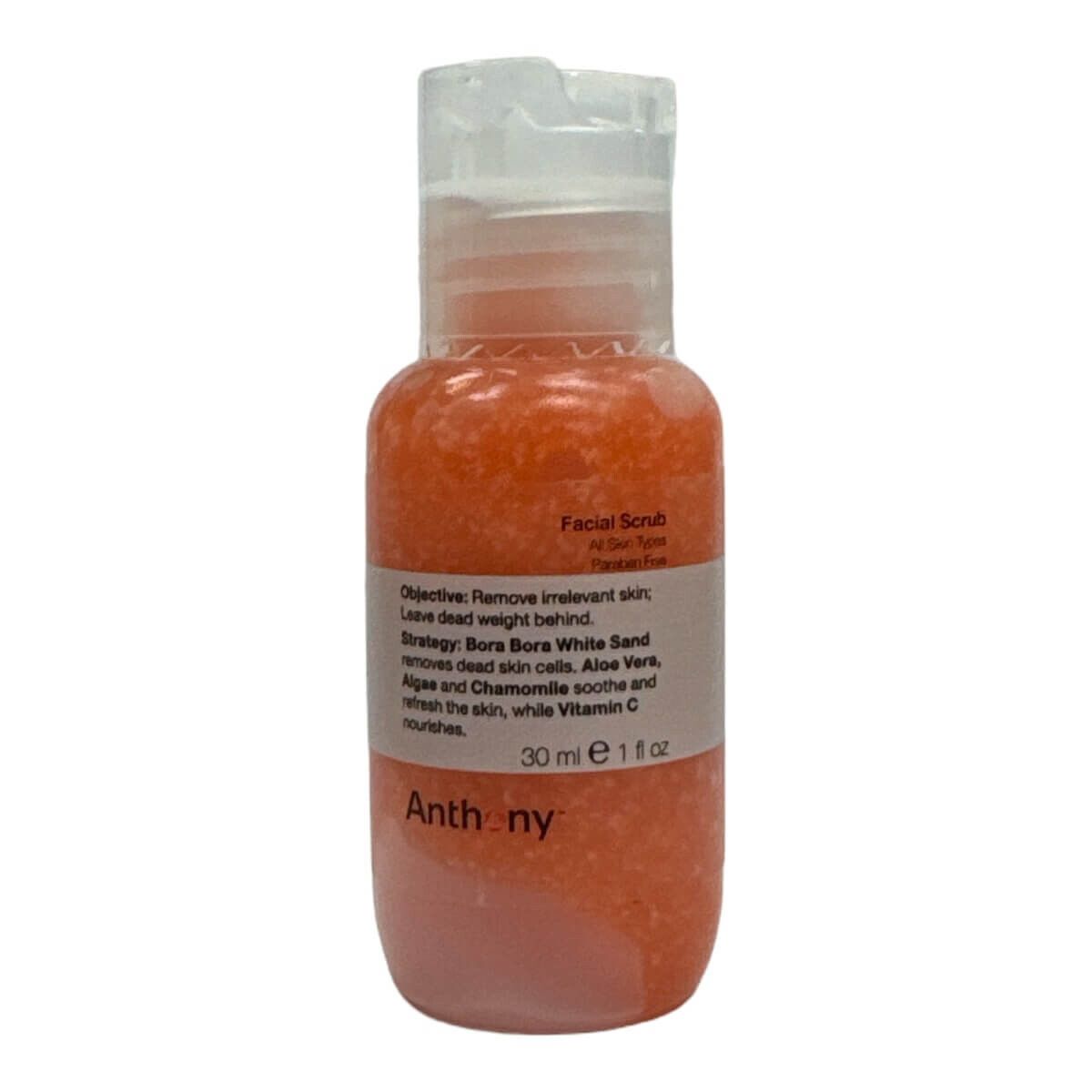 Anthony Logistics Facial Scrub, Rejsestørrelse, 30 ml.