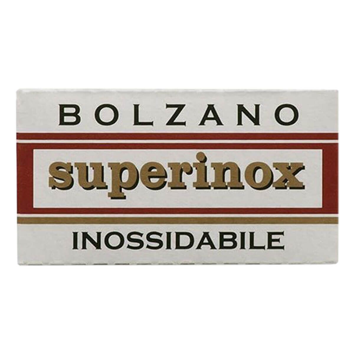 Bolzano Superinox DE-Barberblade, 2x5 stk. (10 stk.)