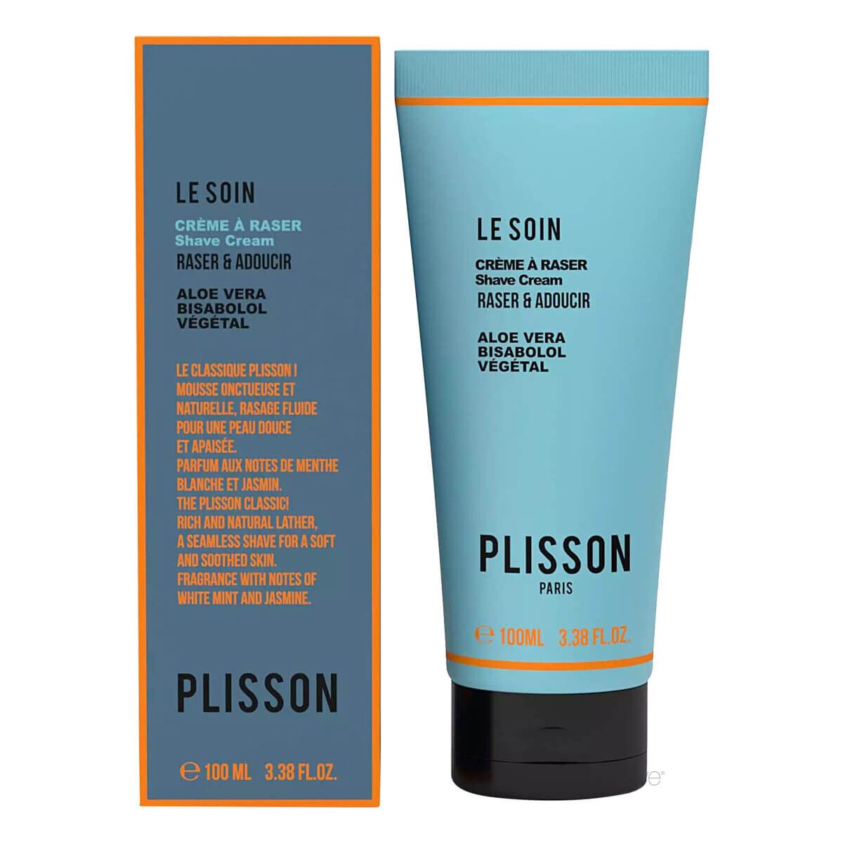 Plisson Natural Shaving Cream, 100 ml.