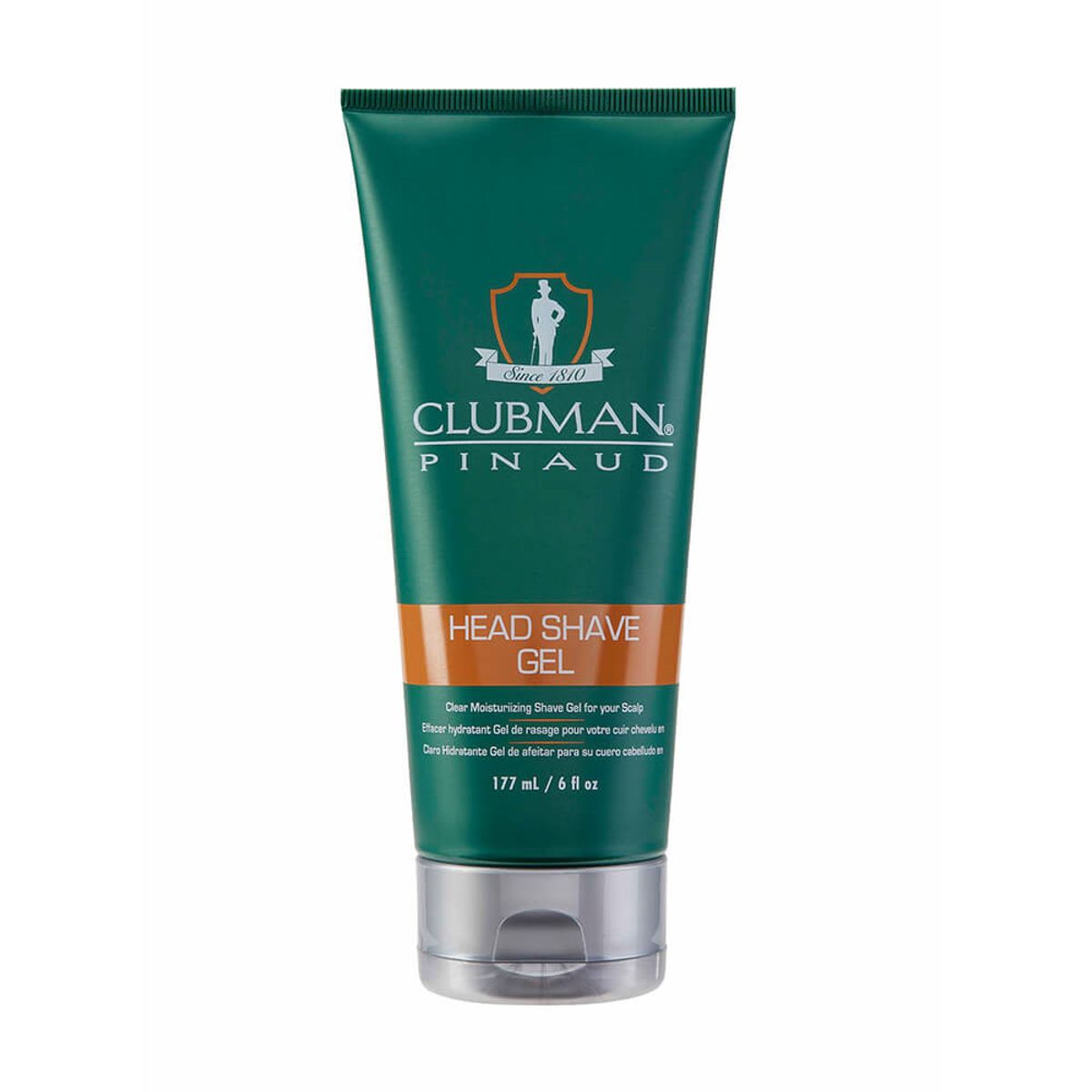 Pinaud Clubman Head Shave Gel, 177 ml.