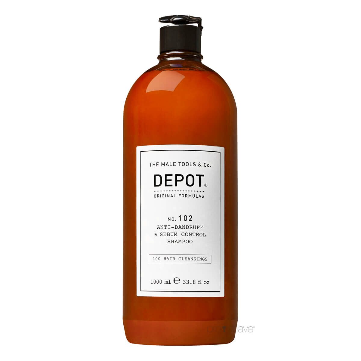 Depot Anti-Dandruff & Sebum Control Shampoo, No. 102, 1000 ml.