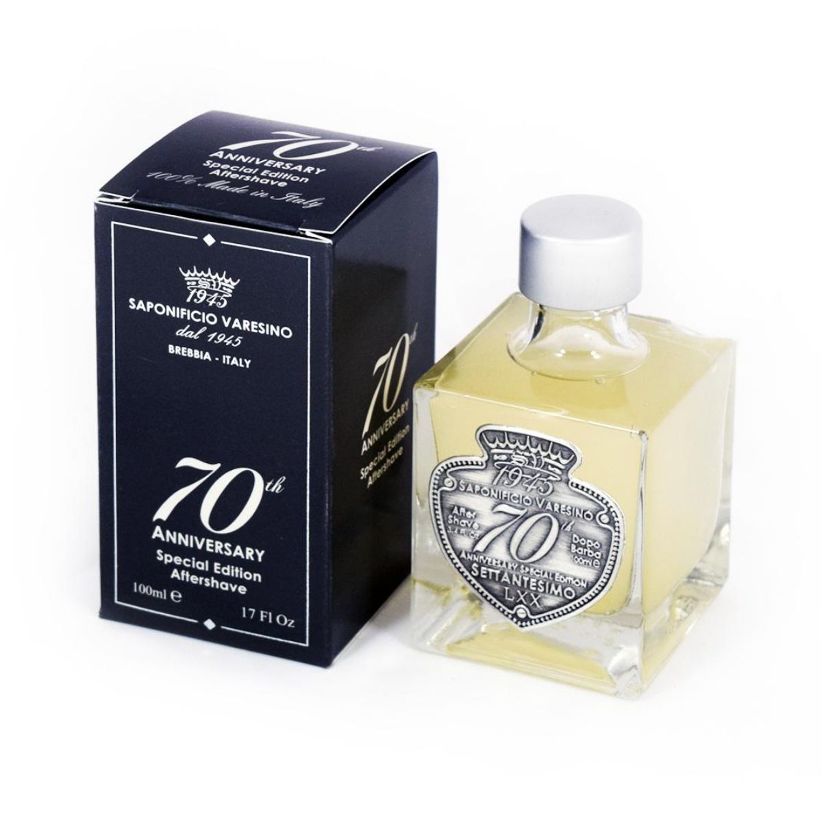 Saponificio Varesino Aftershave, 70th Anniversary, 100 ml.