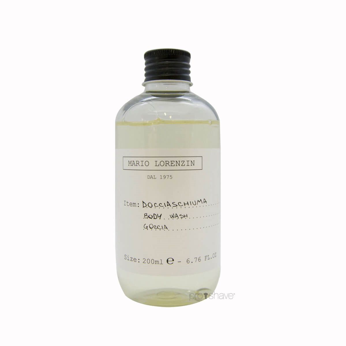 Mario Lorenzin 1975 Natural Body Wash, Goccia, 200 ml.