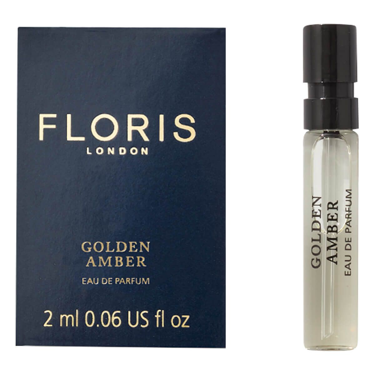 Floris Golden Amber, Eau de Parfum, DUFTPRØVE, 2 ml.