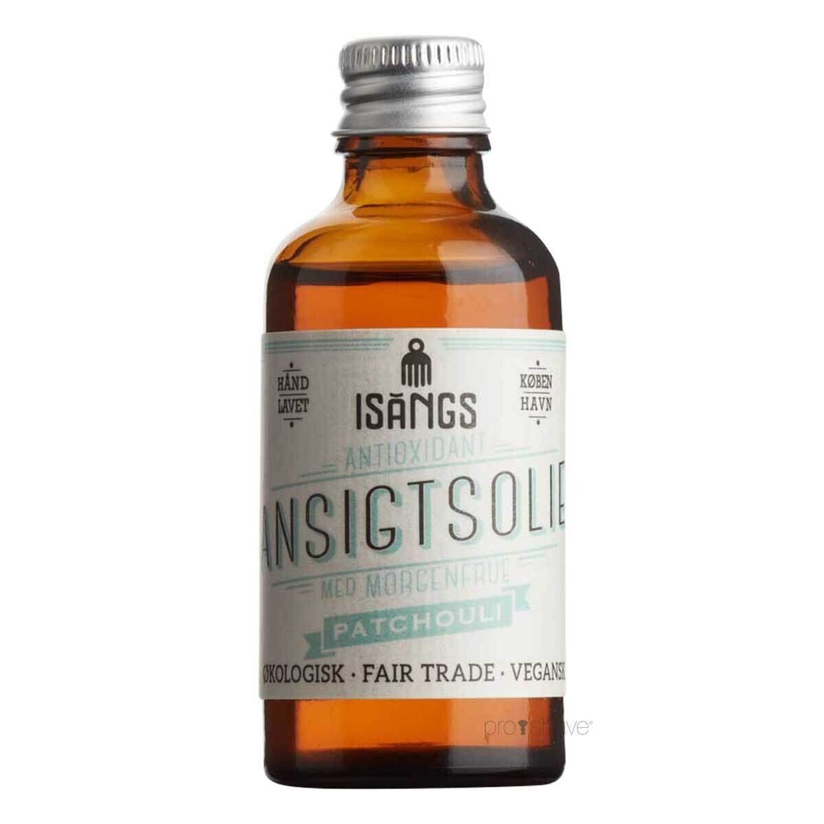 Isangs Antioxidant Ansigtsolie, Patchouli, 50 ml.