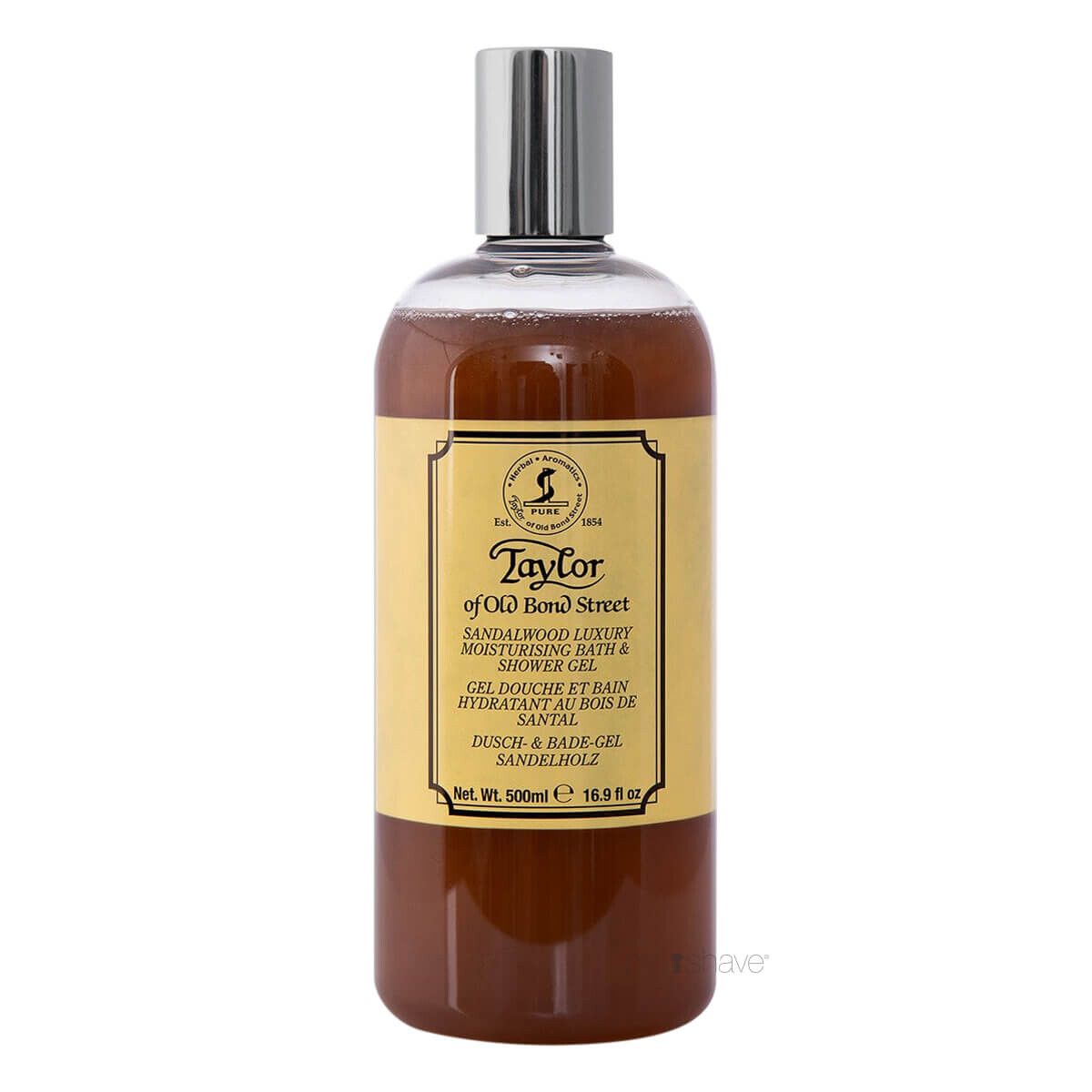 Taylor Of Old Bond Street Shower Gel, Sandeltræ, 500 ml.