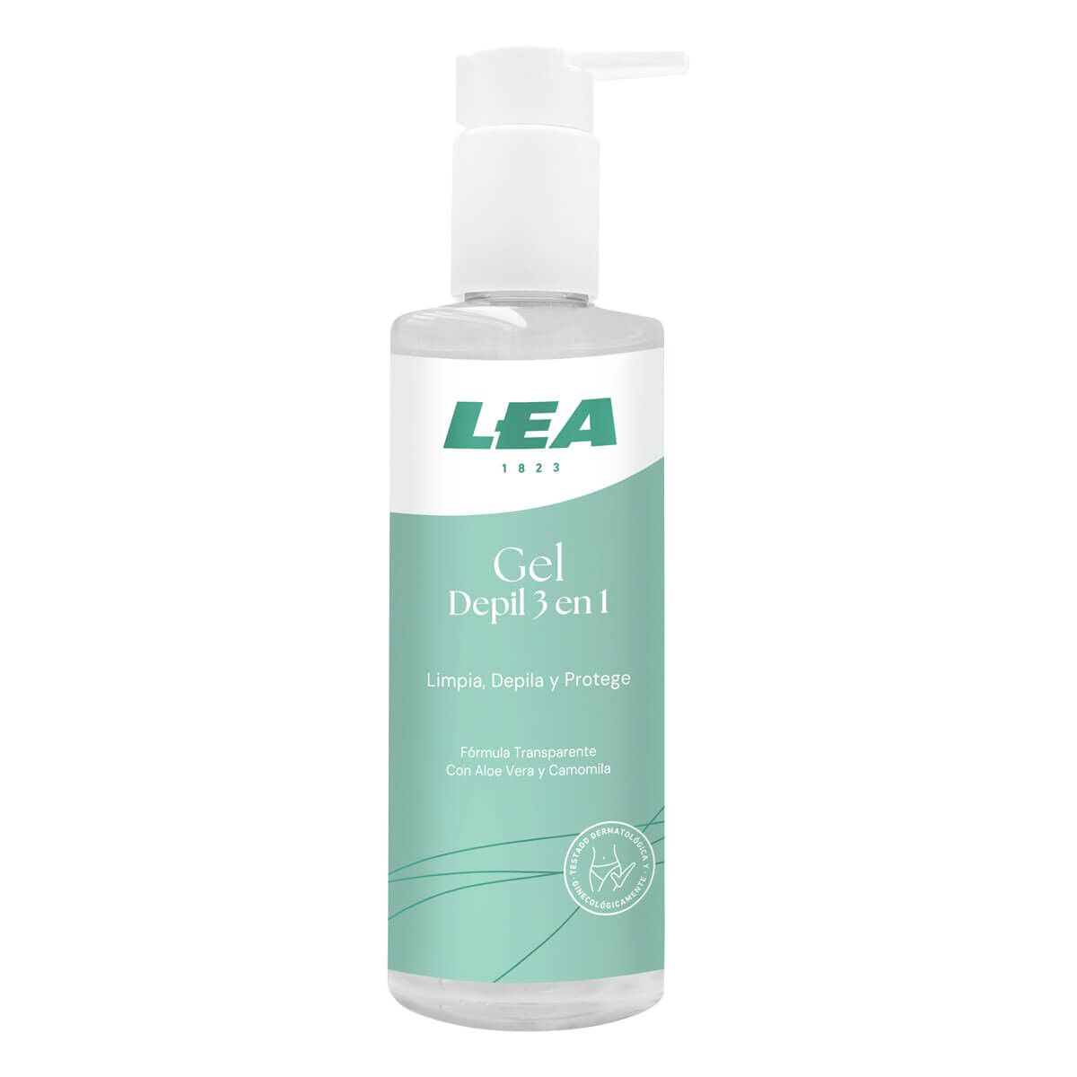 LEA Barbergel 3-i-1 til Krops- & Intimbarbering, 250 ml.