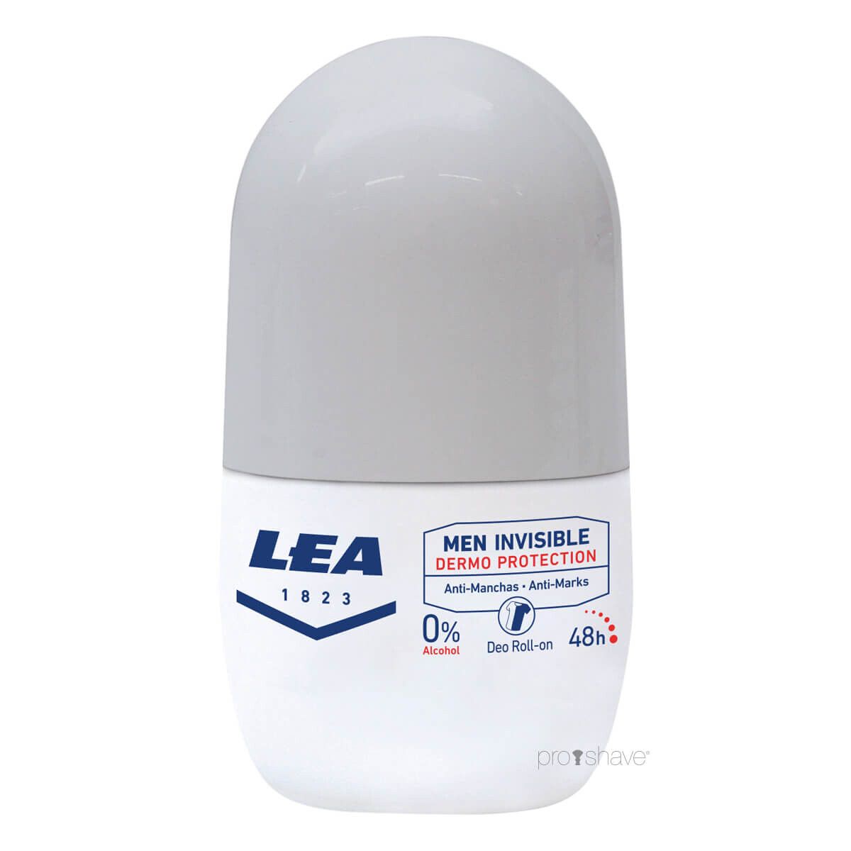 LEA Deo Roll on, Men Invisible, Rejsestørrelse, 20 ml.