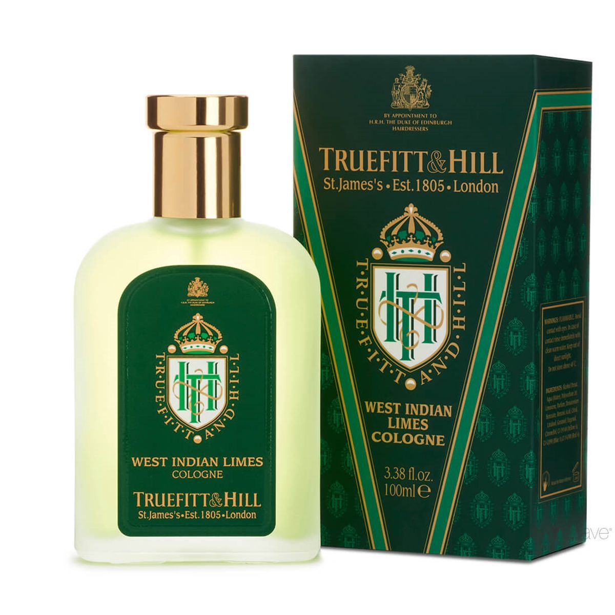 Truefitt & Hill Cologne, West Indian Limes, 100 ml.