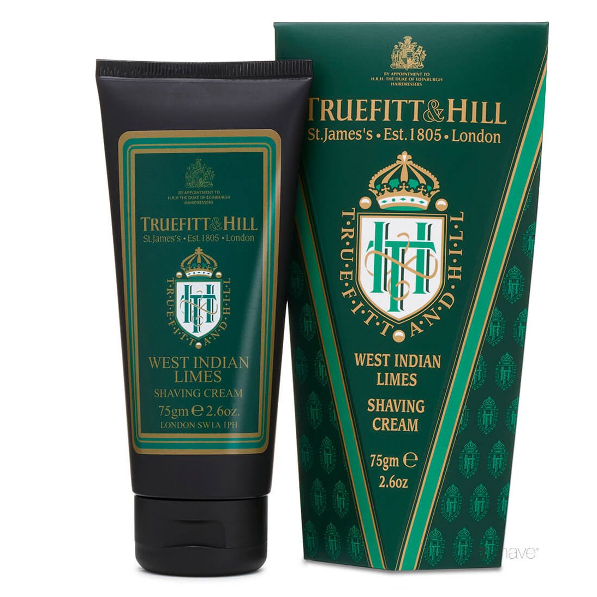 Truefitt & Hill Barbercreme, West Indian Limes, 75 gr.