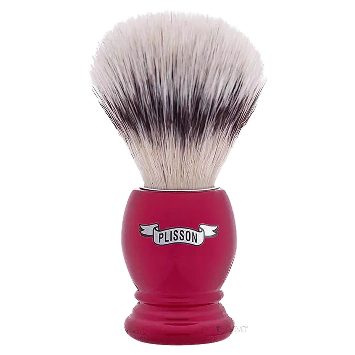 Plisson Barberkost, High Mountain White Fibre & Pearl Red, Essentiel, Str. 12