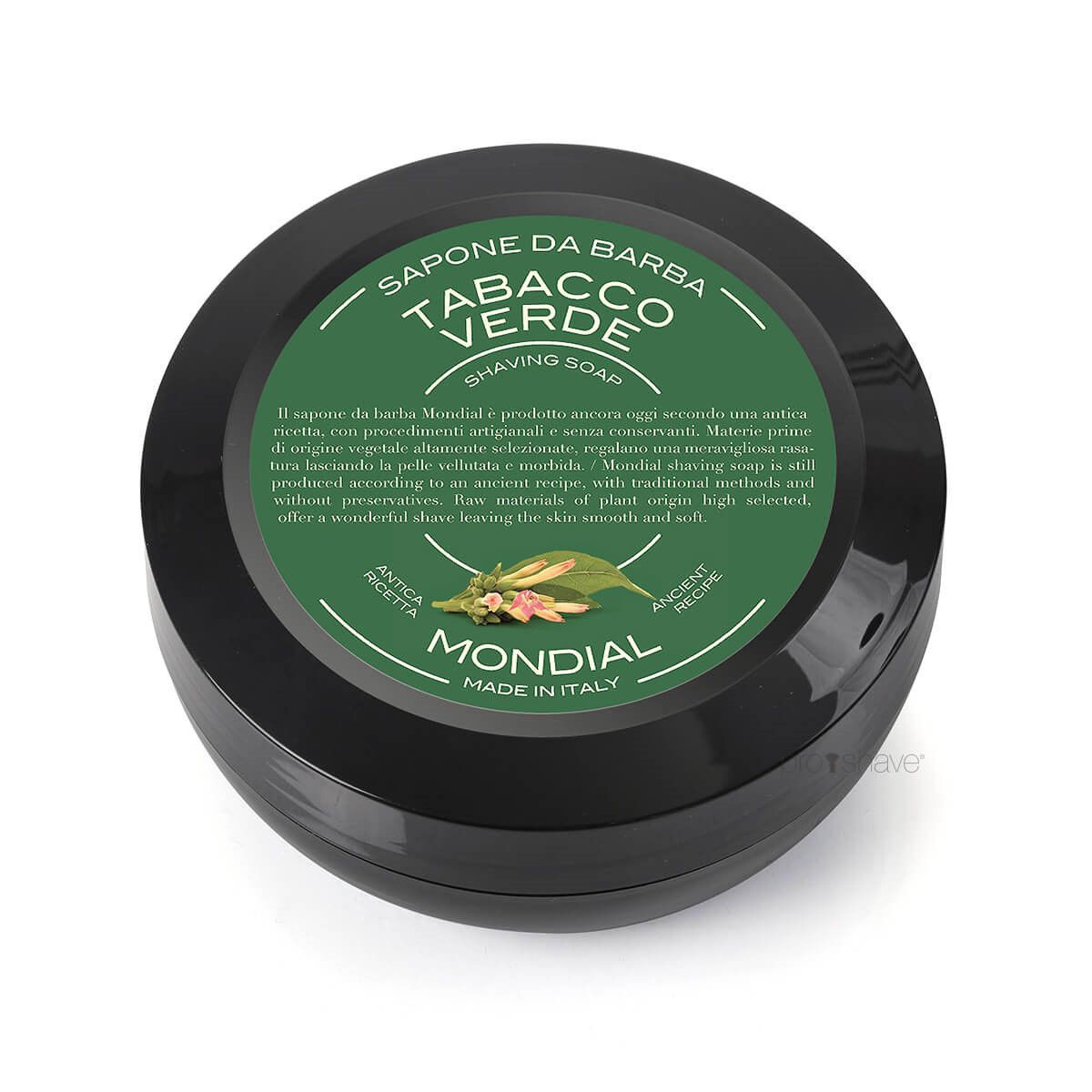 Mondial Shaving Barbersæbe, Green Tobacco, 60 gr.