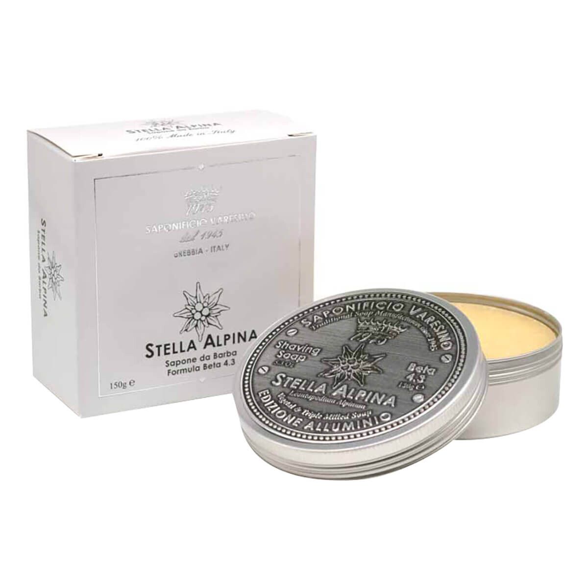 Saponificio Varesino Barbersæbe, Stella Alpina, 150 g.