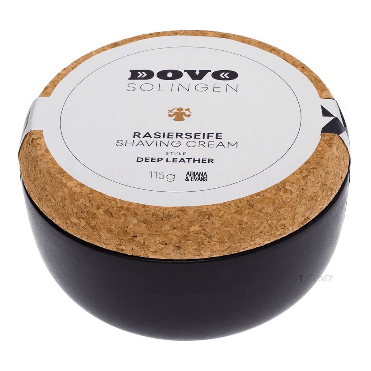 Dovo Barbersæbe, Deep Leather, 115 gr.