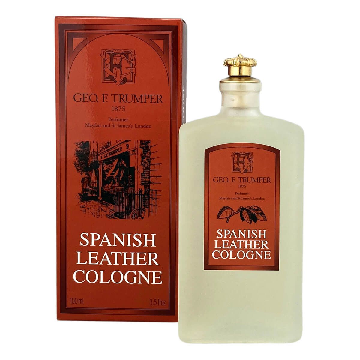 Geo F Trumper Cologne, Spanish Leather, 100 ml.