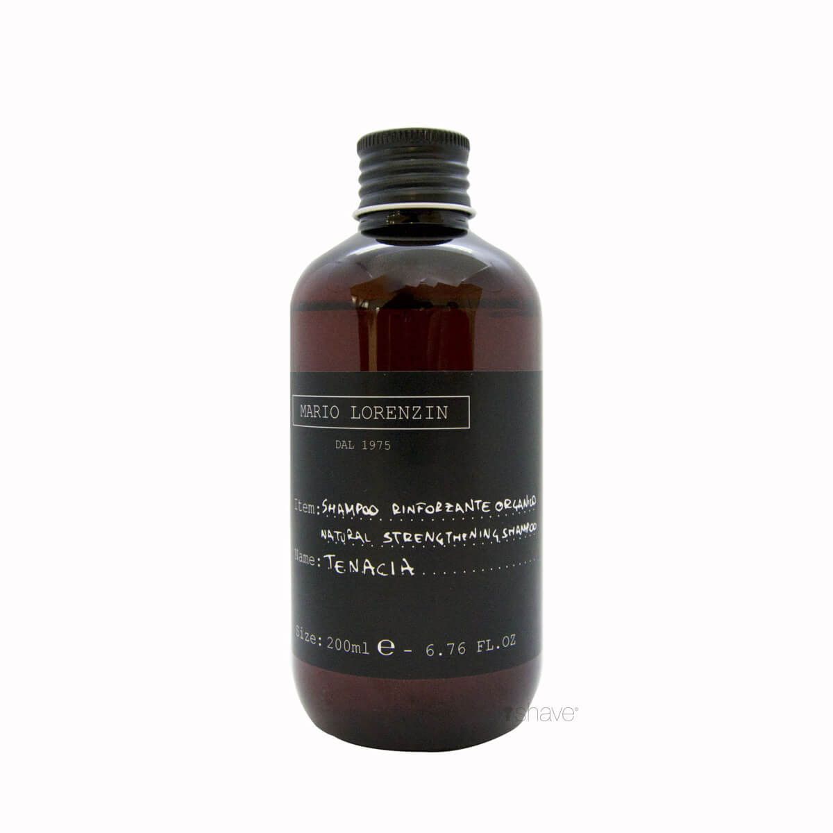 Mario Lorenzin 1975 Strengthening Natural Shampoo, Tenacia, Men, 200 ml.