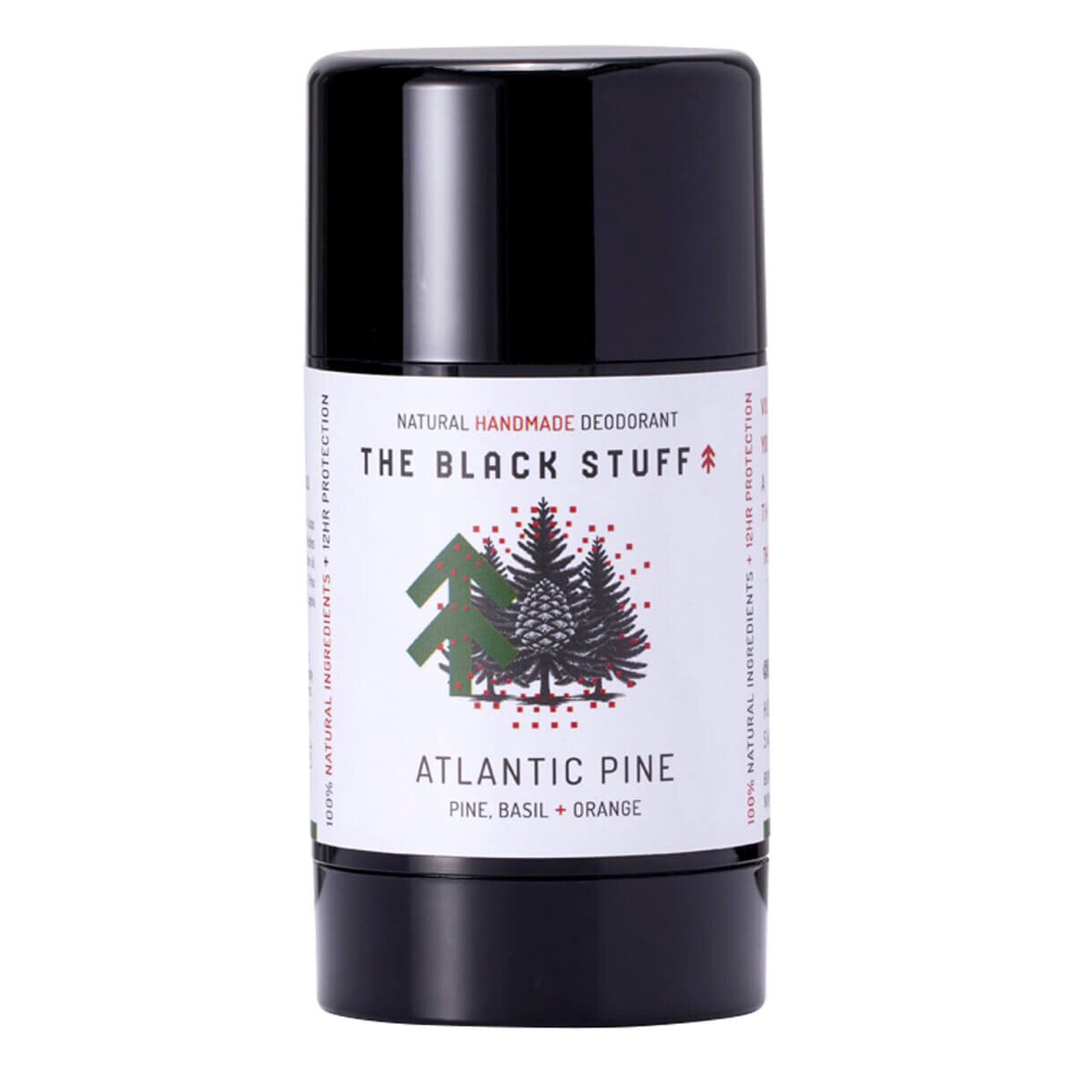 The Black Stuff Deodorant Stick, Atlantic Pine, 95 g.