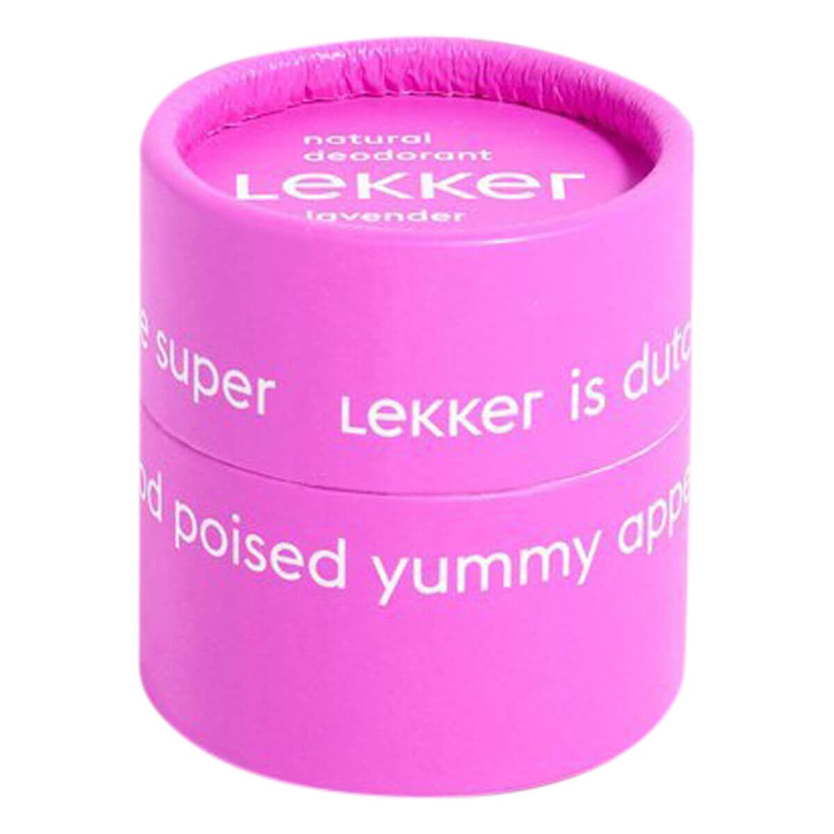 The Lekker Company Deodorant Creme, Feel Floral - Lavender, 30 g.