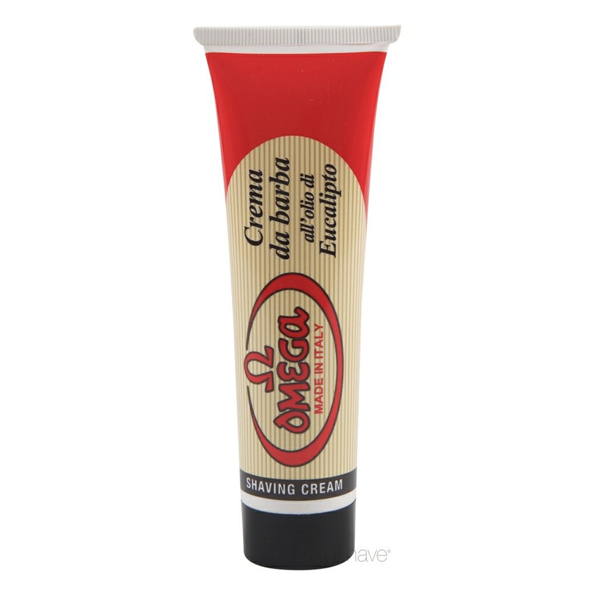 Omega Barbercreme i tube, 100 ml.