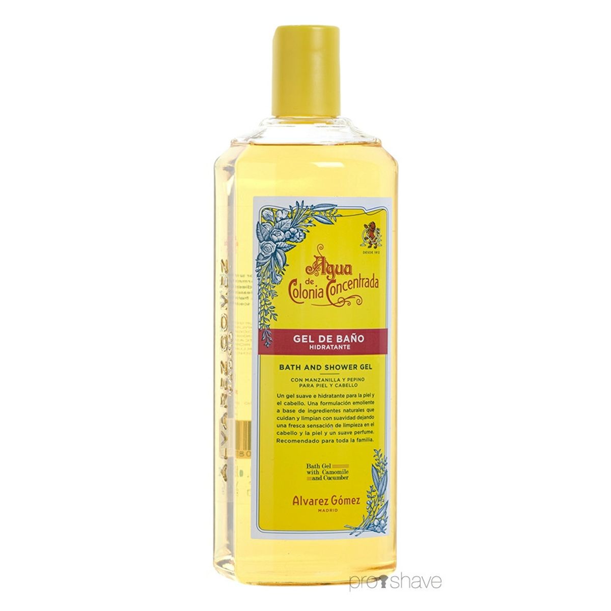 Alvarez Gómez Agua Moisturizing Bath and Shower Gel, 290 ml.