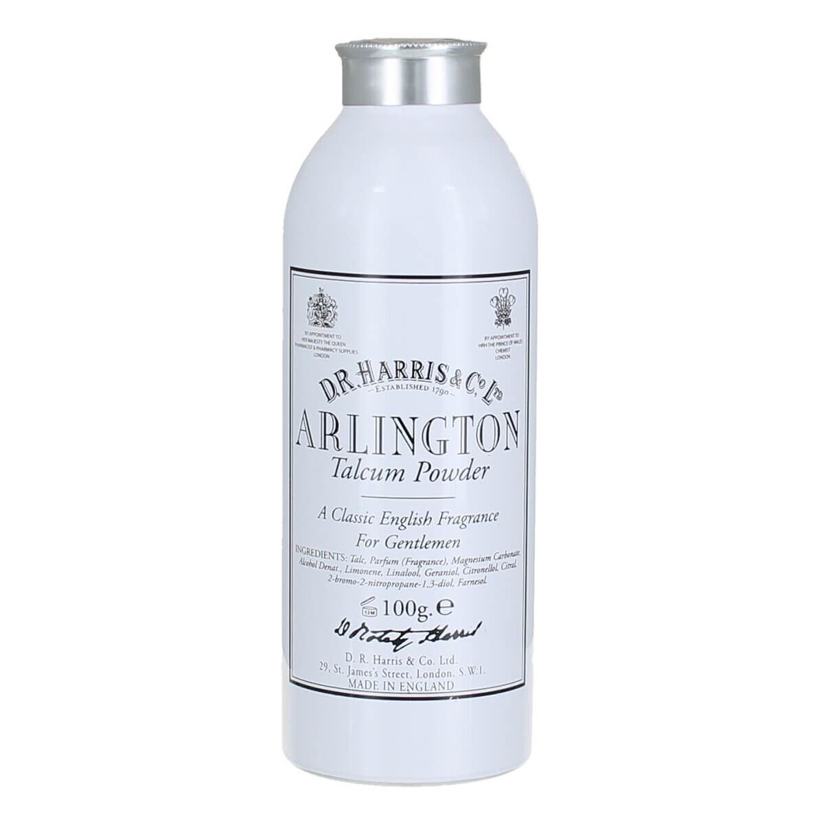 D.R. Harris Arlington Talkum Powder, 100 gr.