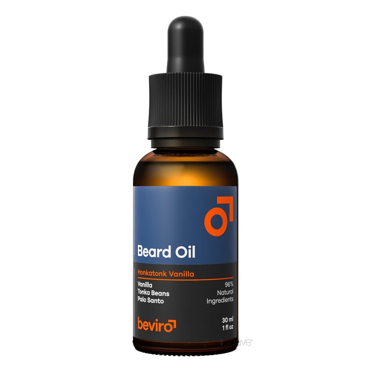 Beviro Beard Oil, Honkatonk Vanilla, 30 ml.