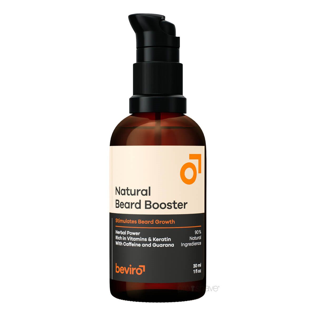 Beviro Natural Beard Booster, 30 ml.