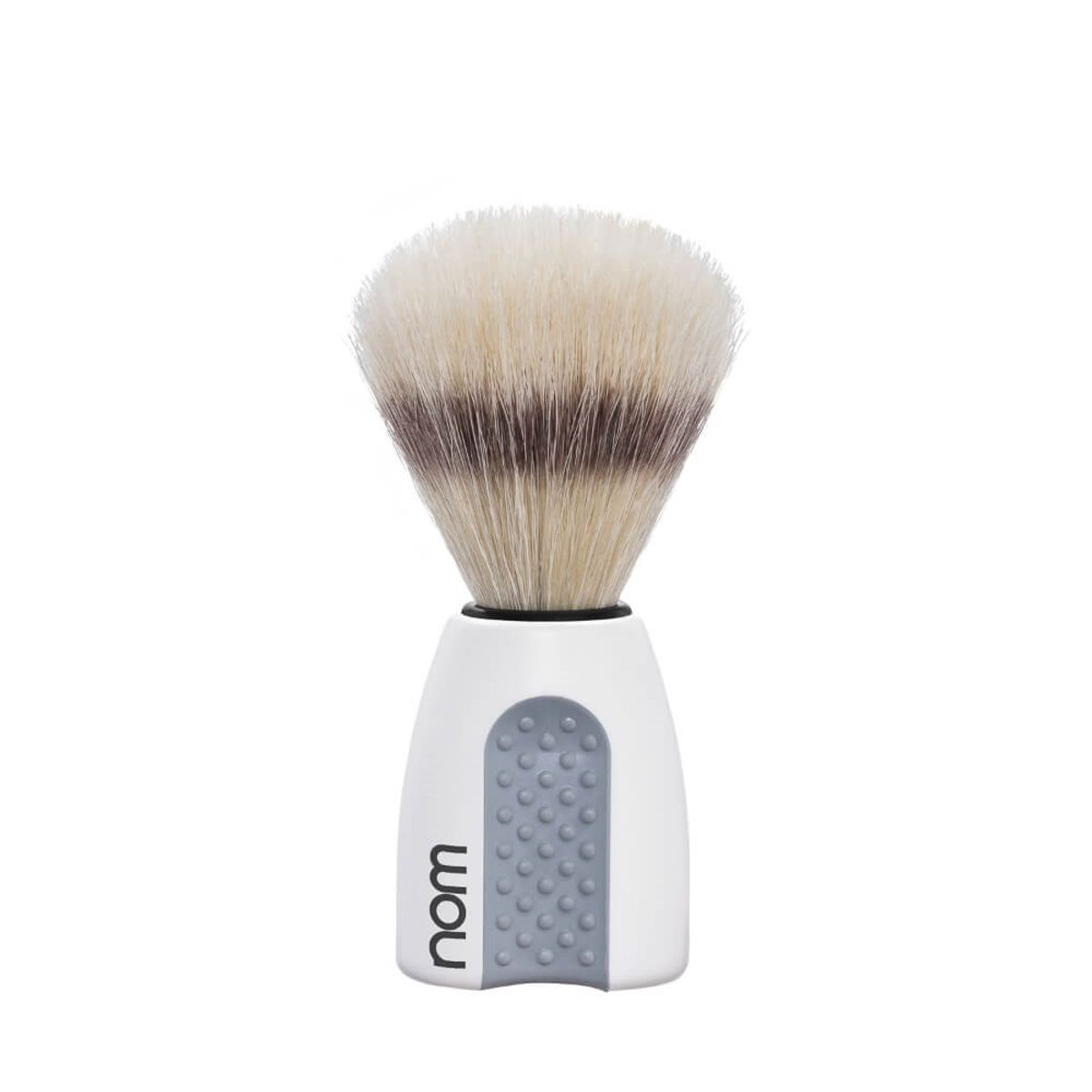 nom ERIK Barberkost, Natural Bristle, White