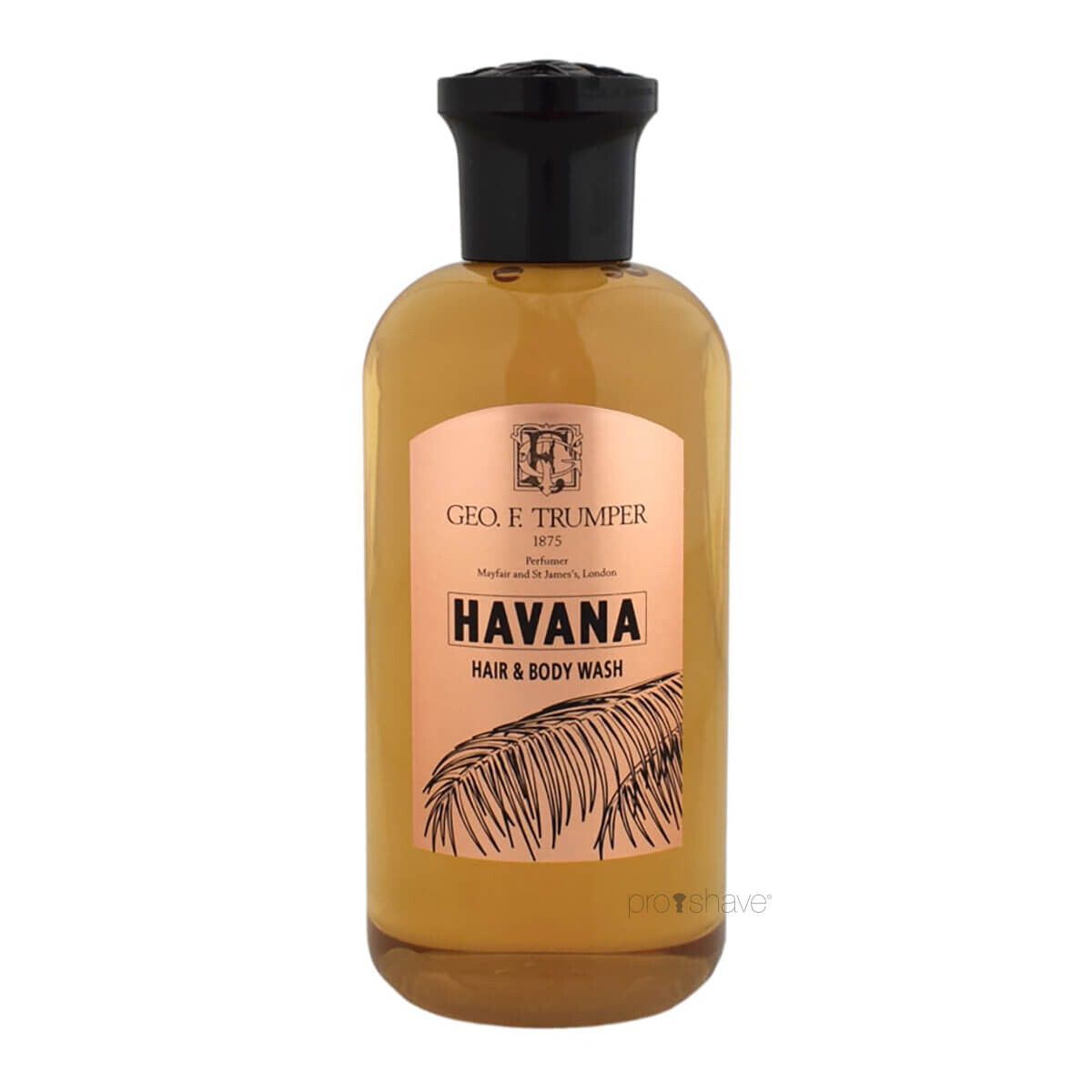 Geo F Trumper Hår- & Bodywash, Havana, 200 ml.