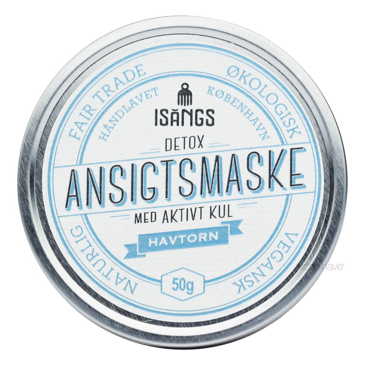 Isangs Detox Ansigtsmaske, Uden duft, 50 gr.