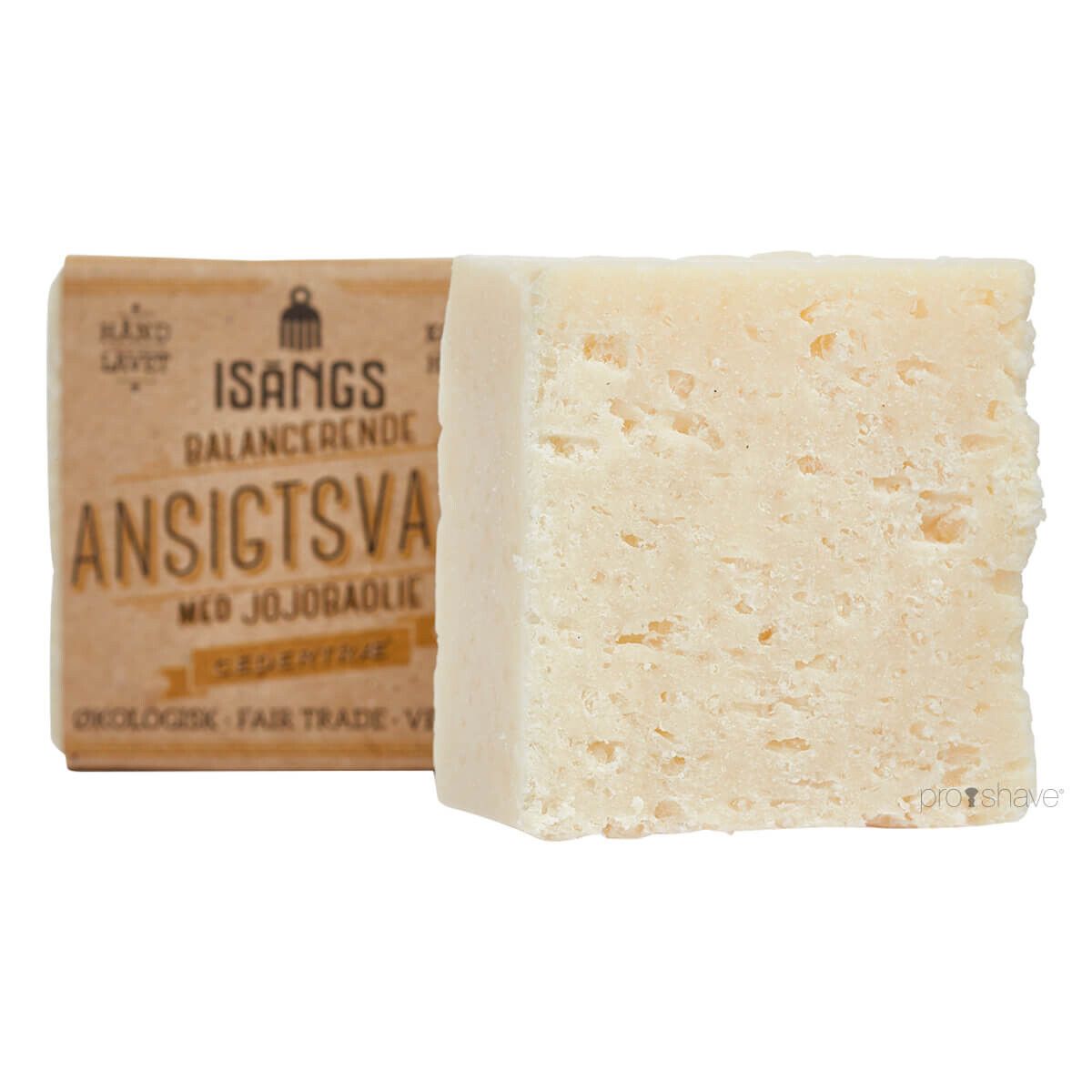 Isangs Balancerende Ansigtsvask, Cedertræ, 80 gr.