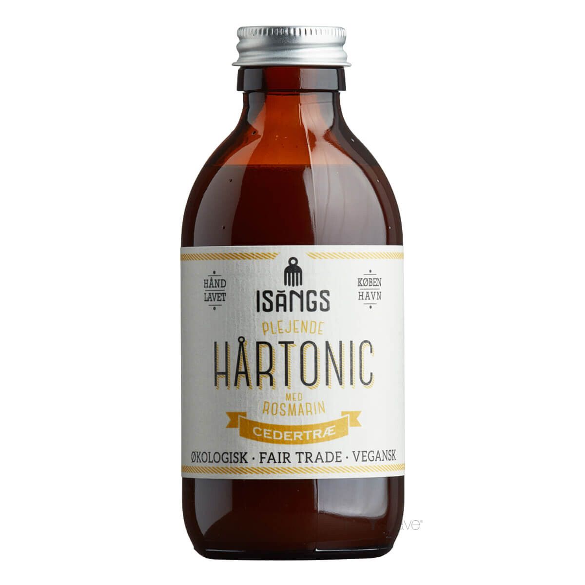 Isangs Plejende Hårtonic, Cedertræ, 200 ml.