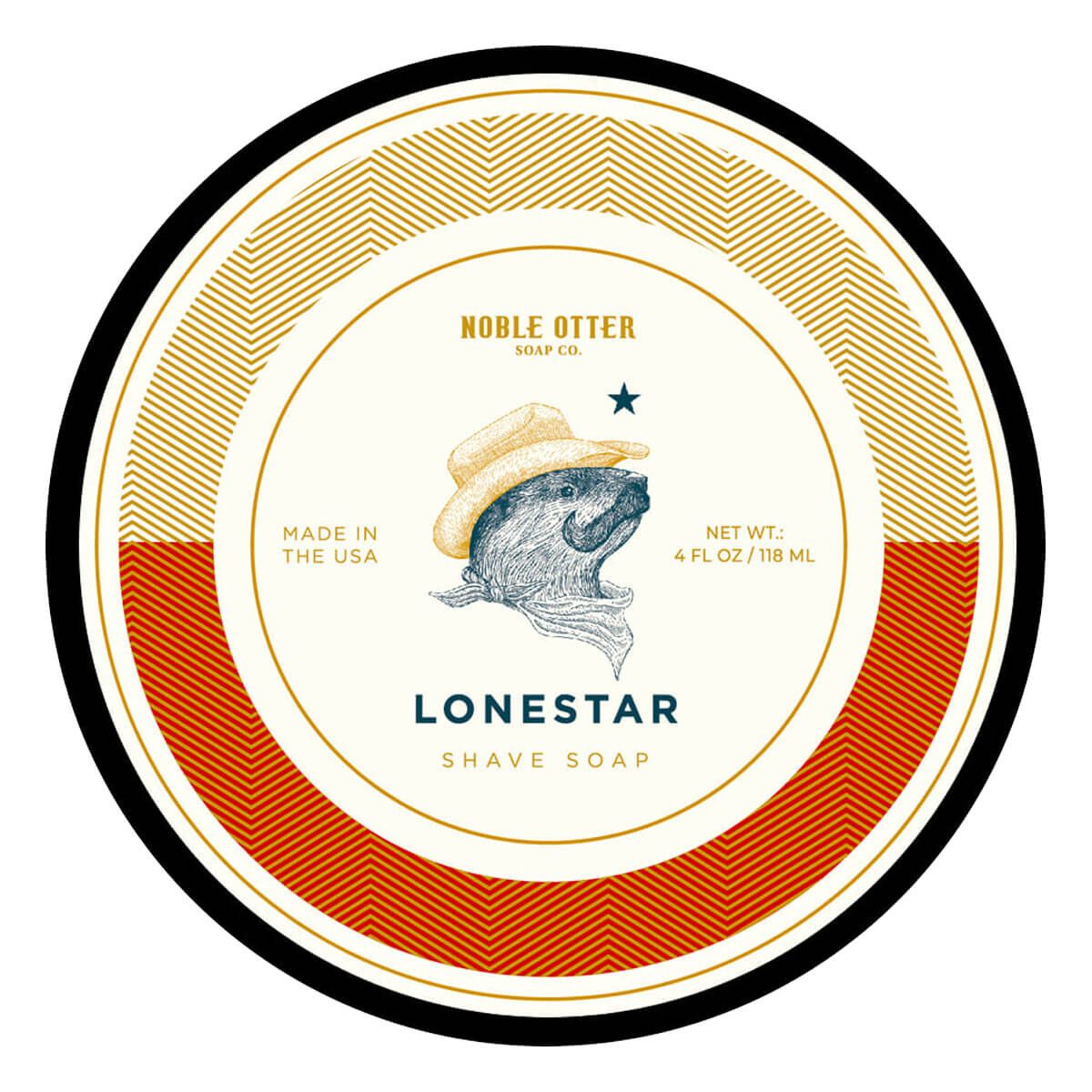 Noble Otter Barbersæbe, Lonestar, 118 ml.