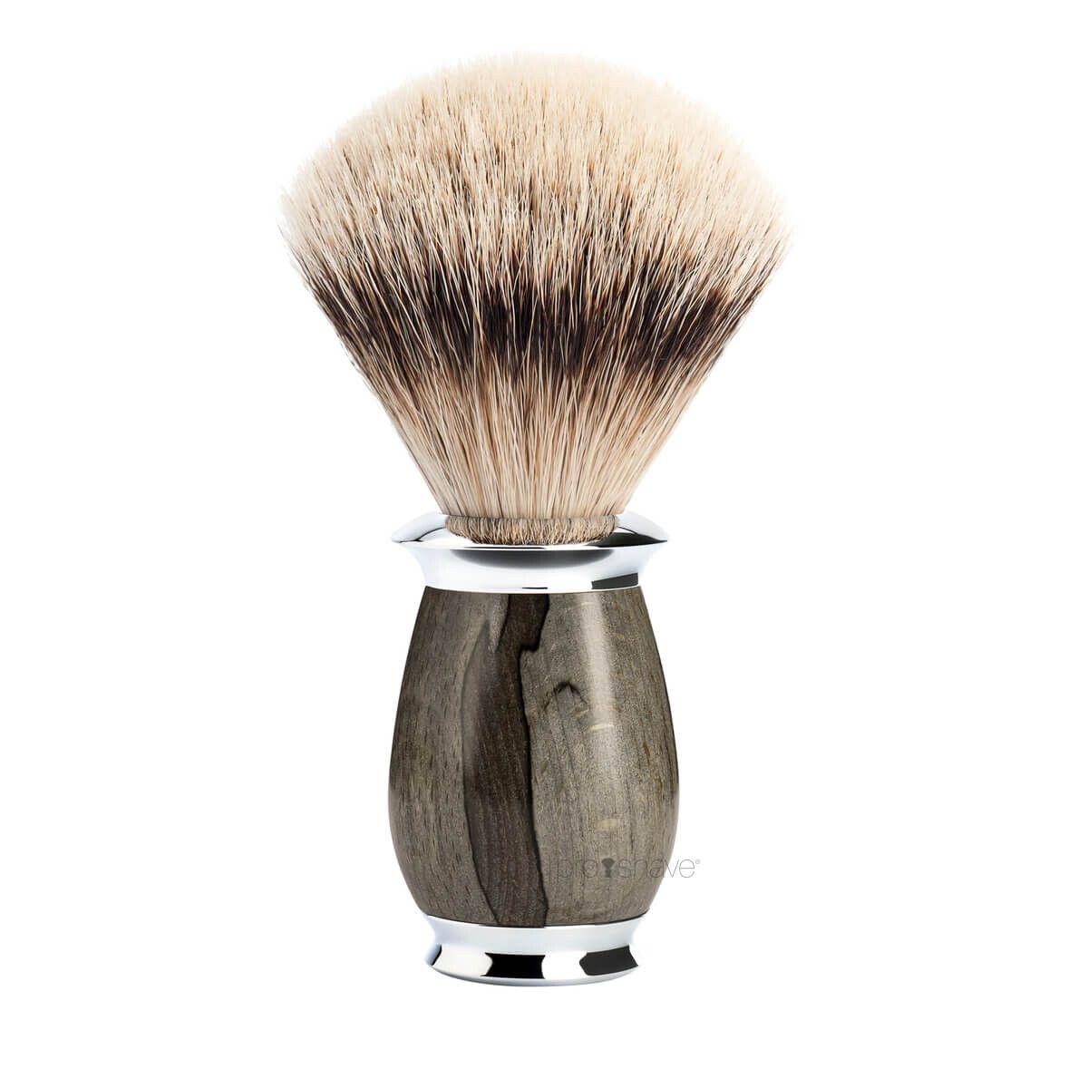 Mühle Silvertip Barberkost, 21 mm, Purist, Grained Beech