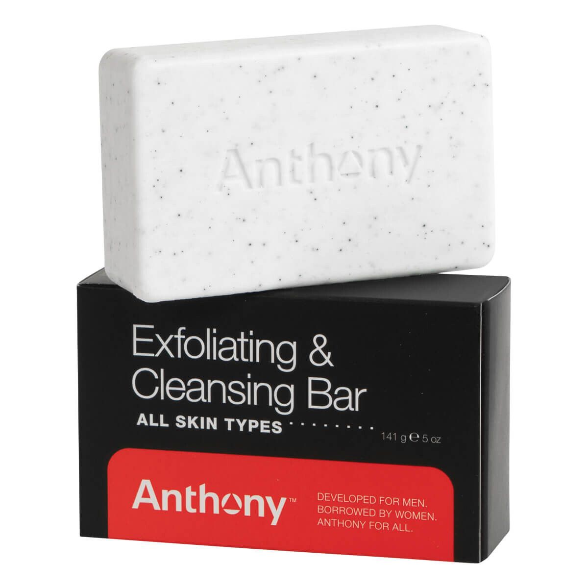 Anthony Logistics Exfoliating + Cleansing Bar, 141 gr.