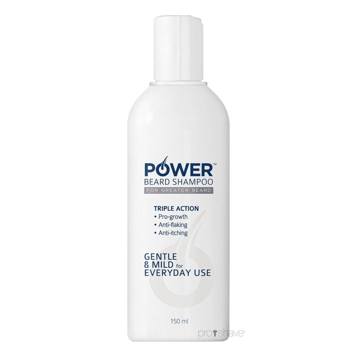 POWER Skægshampoo Triple Action, 150 ml.