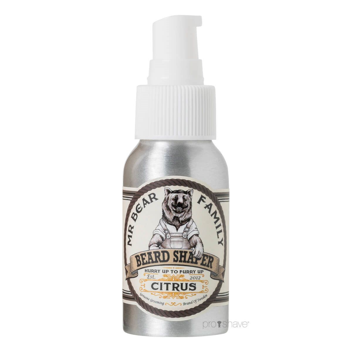 Mr. Bear Beard Shaper, Citrus, 50 ml.