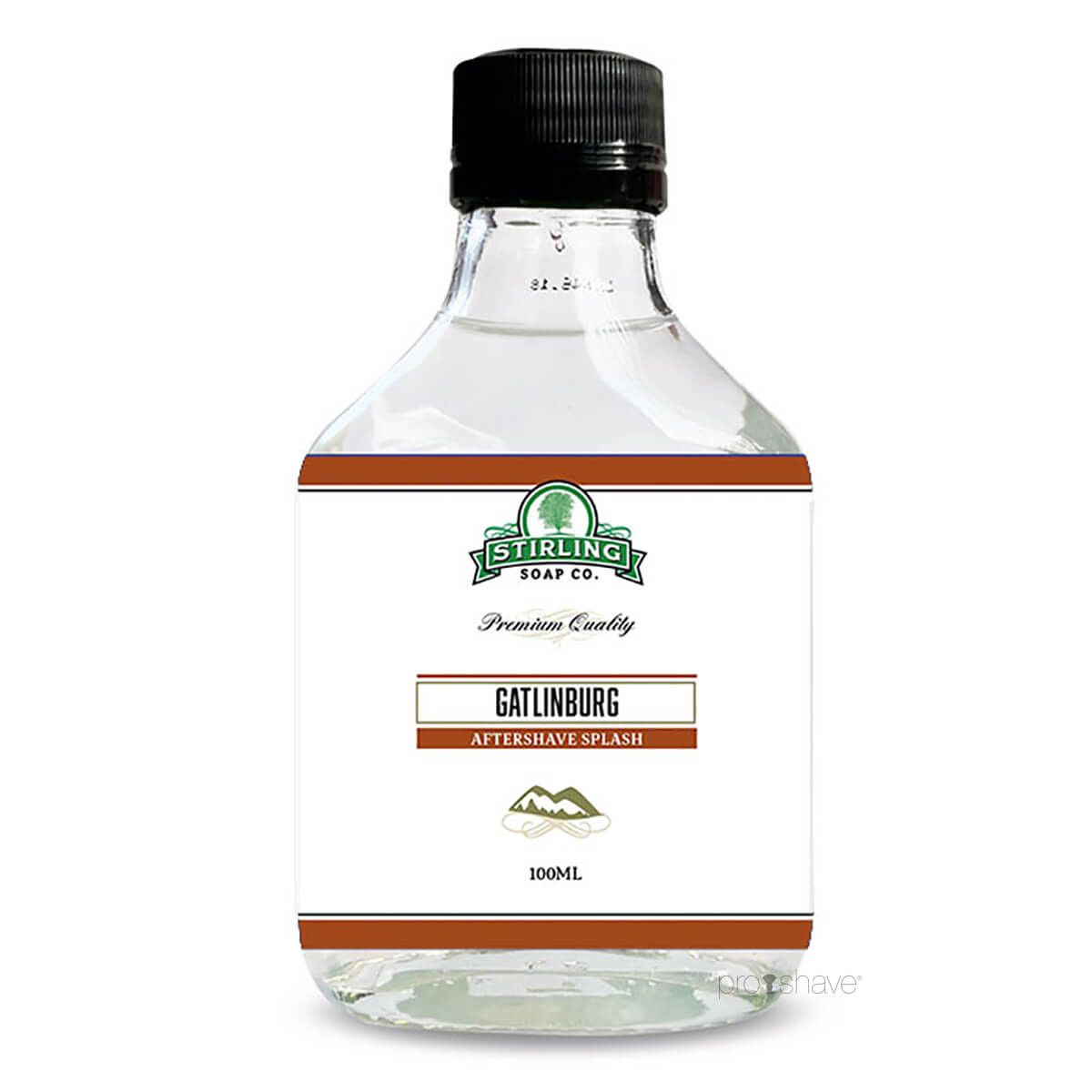 Stirling Soap Co. Aftershave Splash, Gatlinburg, 100 ml.