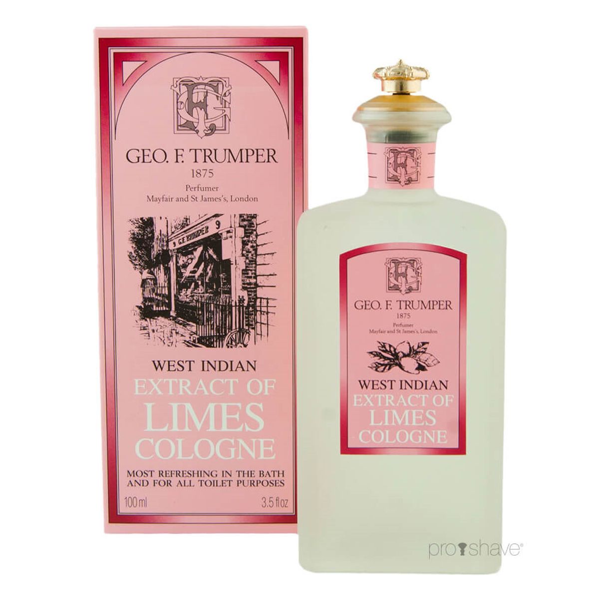 Geo F Trumper Cologne, Limes, 100 ml.