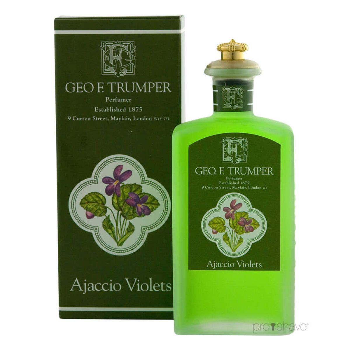 Geo F Trumper Cologne, Ajaccio Violet, 100 ml.