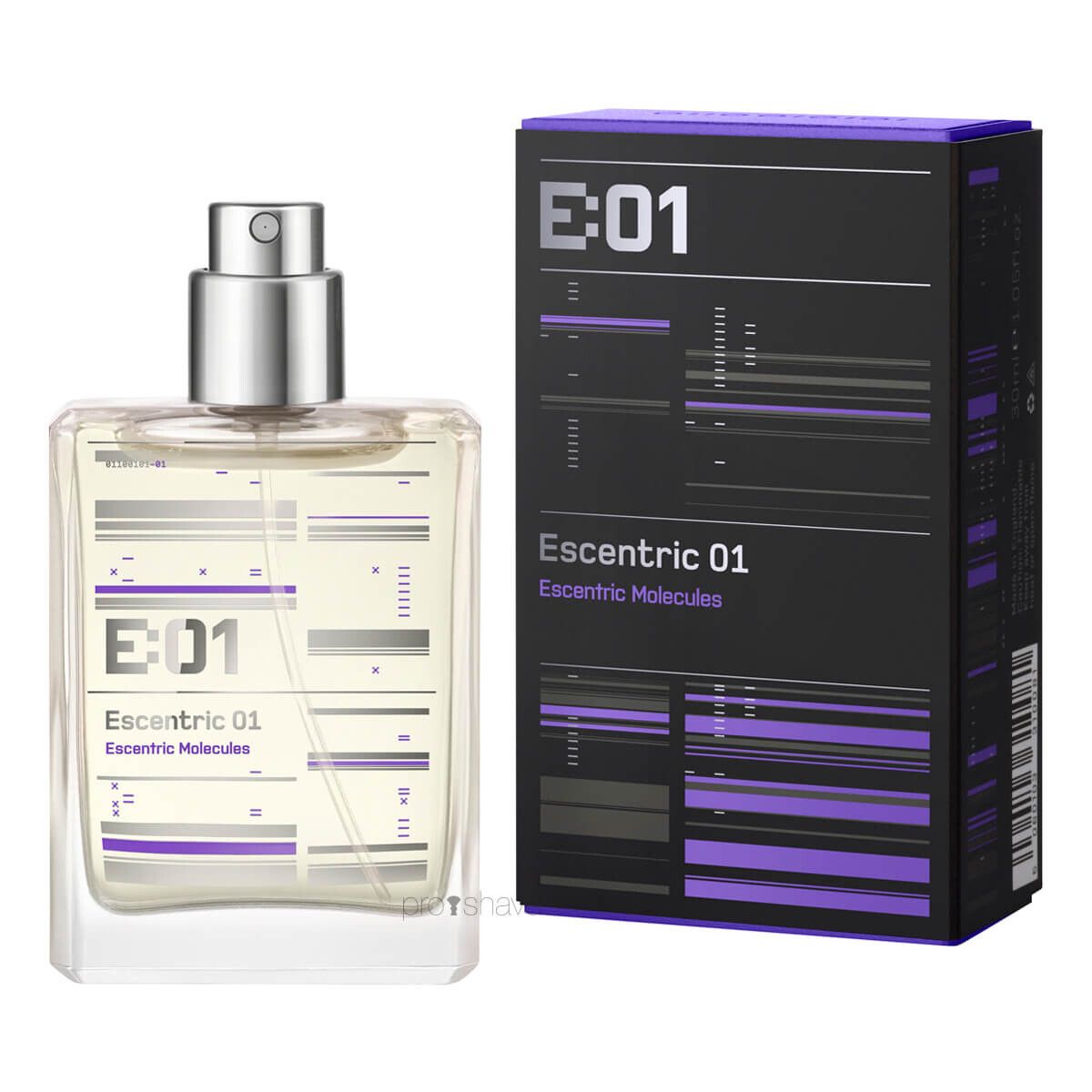 Escentric 01 i metalæske, 30 ml.