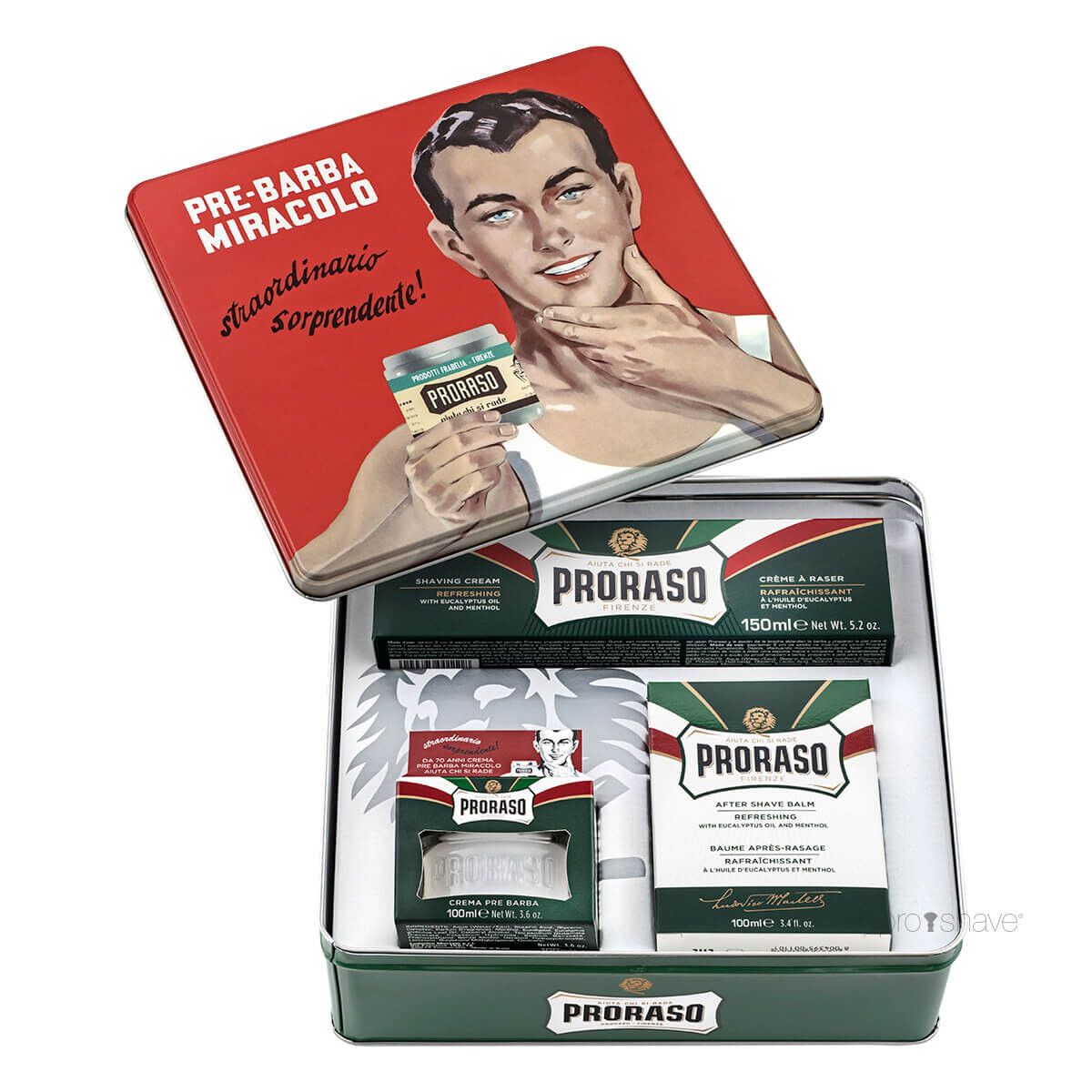 Proraso Gaveæske, Vintage Selection Gino, Refresh