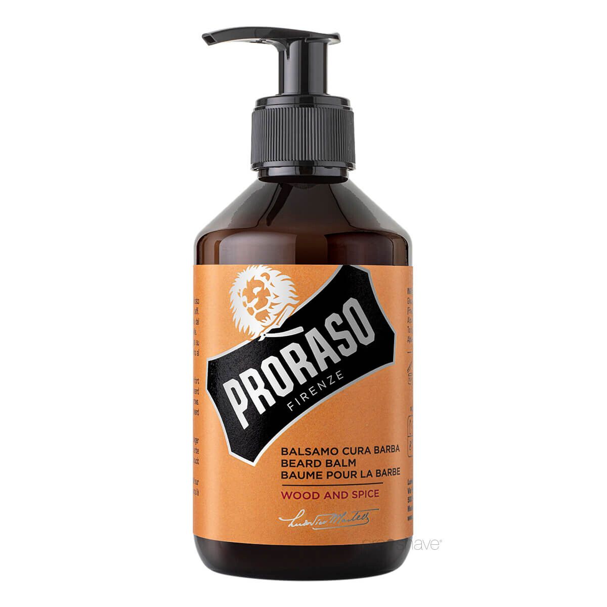 Proraso Skægbalm, Wood & Spice, 300 ml. (Salon)