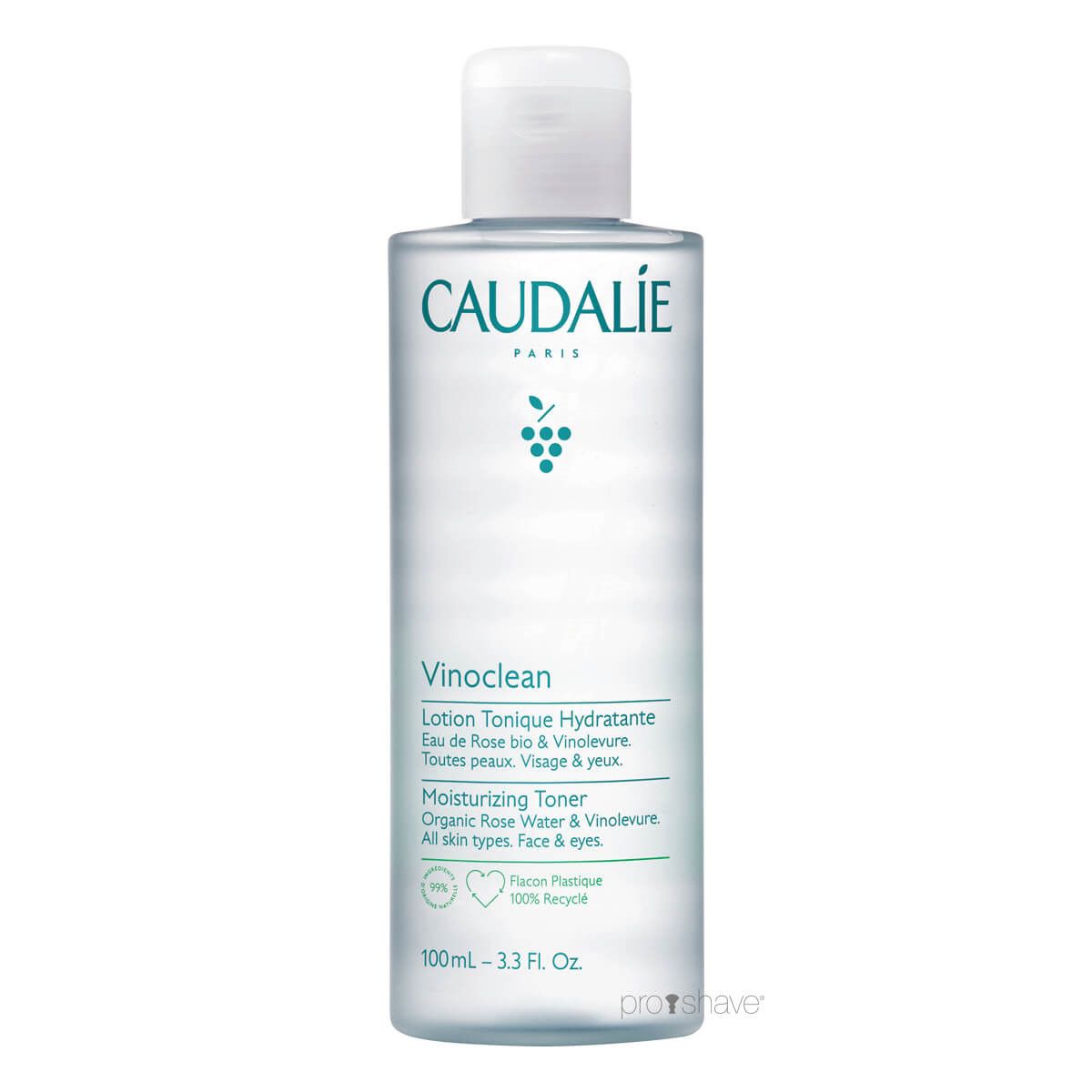 Caudalie Vinoclean, Moisturizing Toner, Rejsestørrelse, 100 ml.