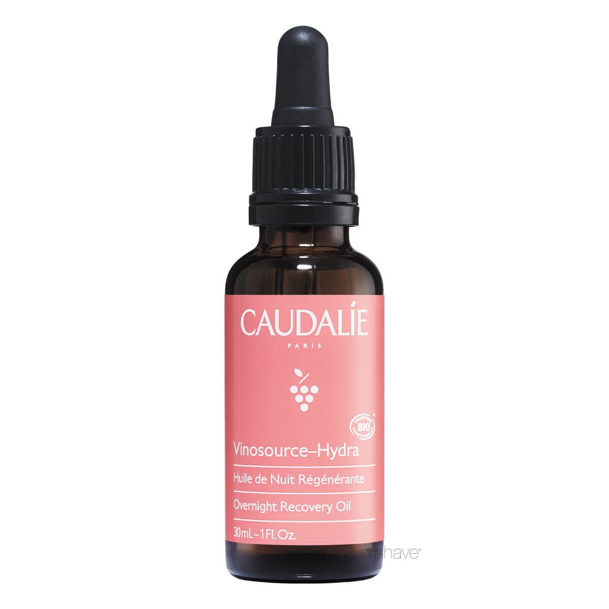 Caudalie Vinosource-Hydra, Overnight Recovery Oil, 30 ml.