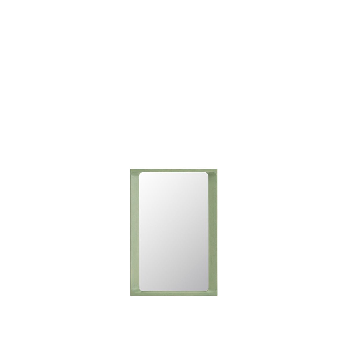 Arced Mirror, 80x55 fra Muuto (Light green)